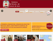 Tablet Screenshot of celadoras.org